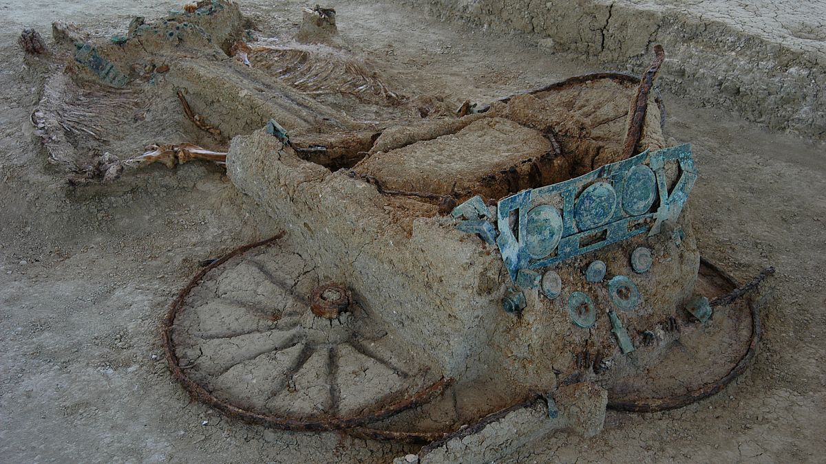 Η άμαξα που βρέθηκε στη Θράκη