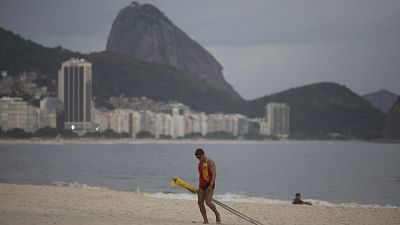 Restrictions on Rio's Copacabana beach as COVID-19 cases rise