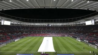 ملعب الريان خلال حفل الافتتاح في الريان، قطر،  كانون الأول / ديسمبر 2020.