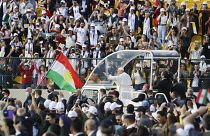 پاپ فرانسیس در استادیوم شهر اربیل
