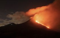 Erupción del volcán Pacaya, Guatemala