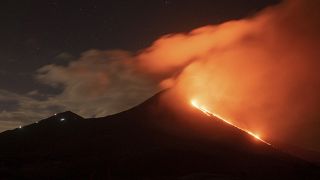 Erupción del volcán Pacaya, Guatemala