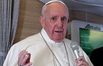 پاپ فرانسیس در بازگشت از سفر عراق