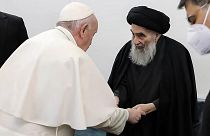 Papa Francis ile Şii lider Sistani görüşmesi