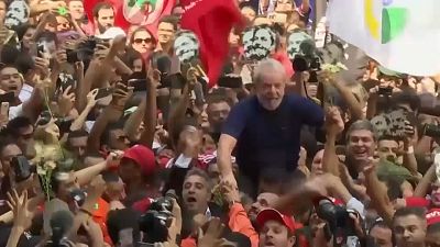 Lula durante la última campaña electoral