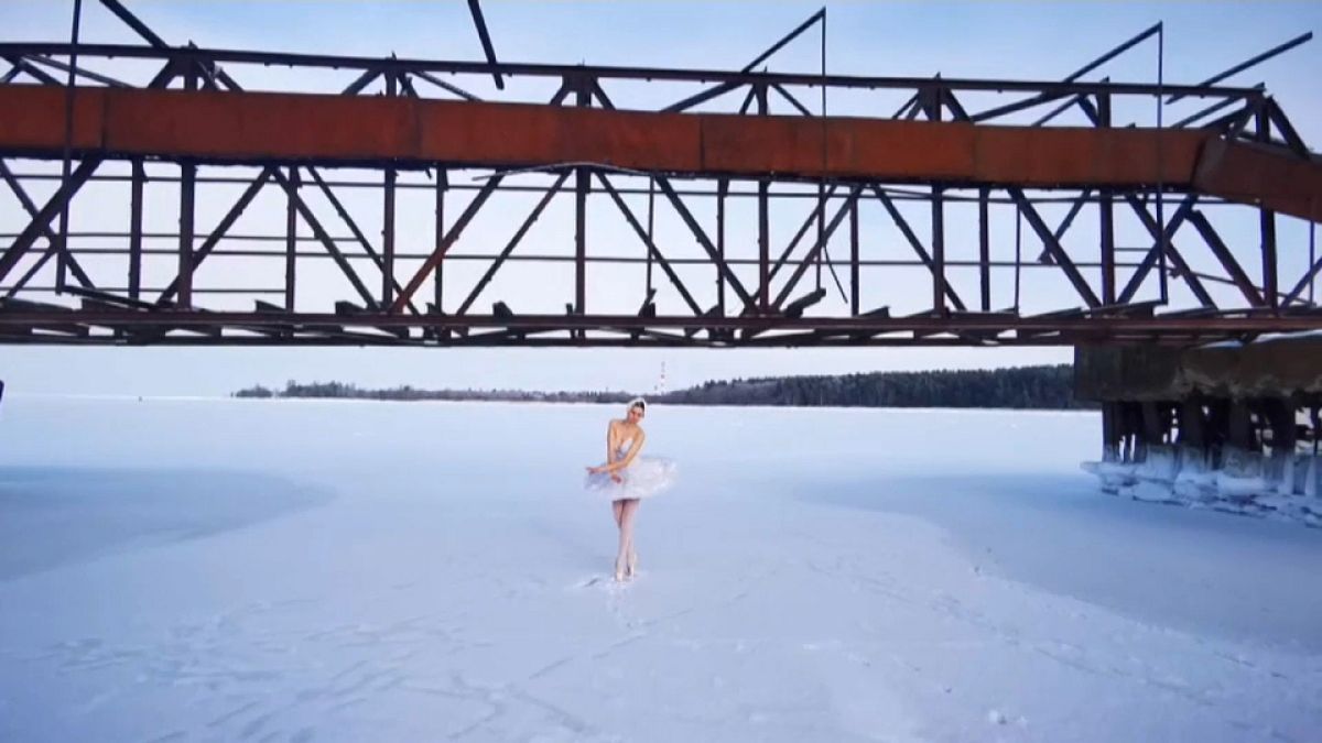 Балерина Мариинского театра Ильмира Багаутдинова - Финский залив