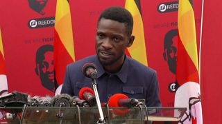 Ugandan opposition leader Bobi Wine calls for release of political prisoners