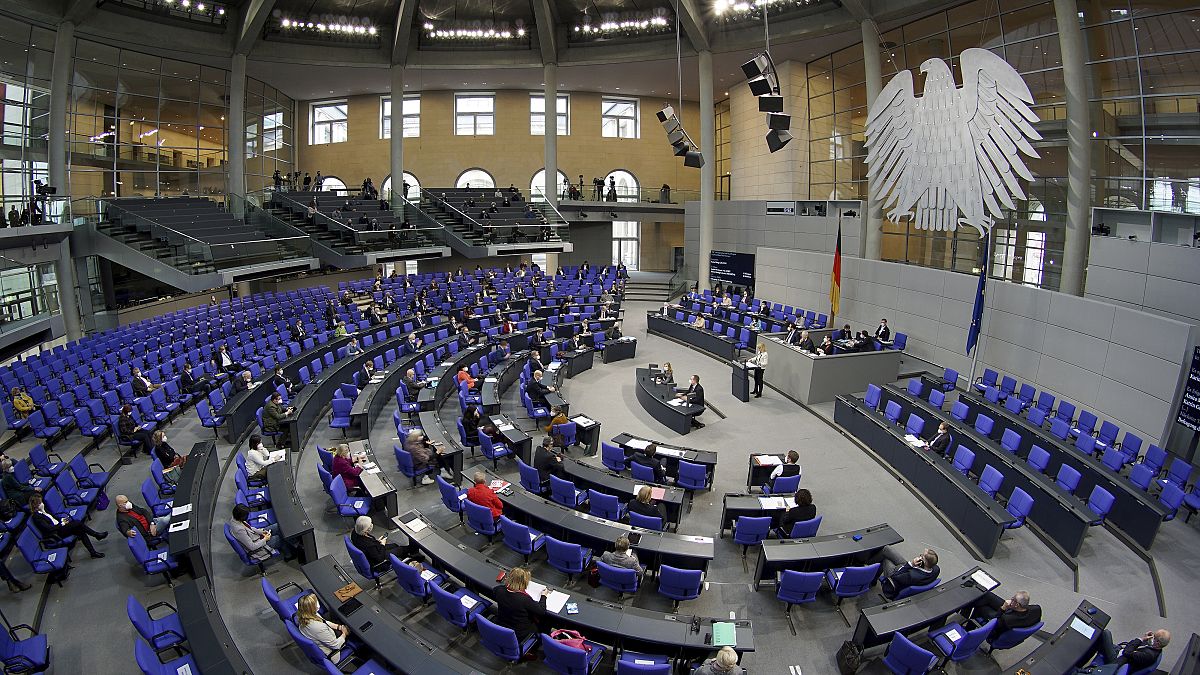 Заседание Бундестага