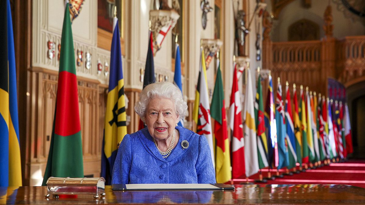 La reina Isabel II de Inglaterra, el pasado 5 de marzo