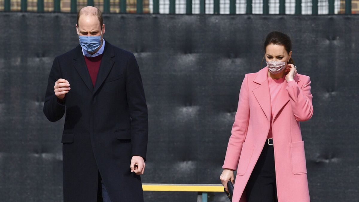 Prinz William und Herzogin Kate beim Besuch einer Schule im Osten von London