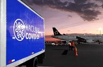 Un cargamento de vacunas llegado a El Salvador