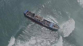 Stranded Chinese fuel vessel towed off to the coast of Mauritius