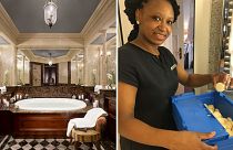 Swiss NGO SapoCycle collects soaps from luxury hotels.
