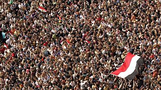 Başkent Kahire'de protesto - 2011 (arşiv)