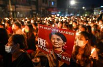 Trotz Ausgangssperre: Tausende halten Nachtwache in Yangon