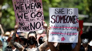 Avustralya'da kadınlar 'adalet' için yürüdü