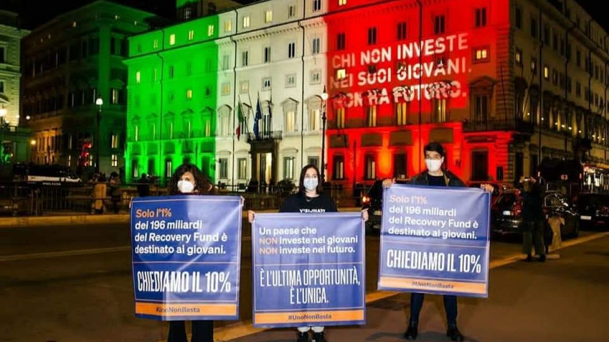 Jovens italianos exigem investimento na empregabilidade