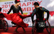 60 yaşında Tekerli Sandalye Dans Yarışması'nda şampiyon oldu