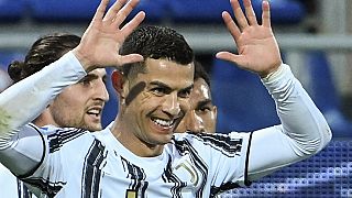 Ronaldo hat trick takes him 'top of the world'