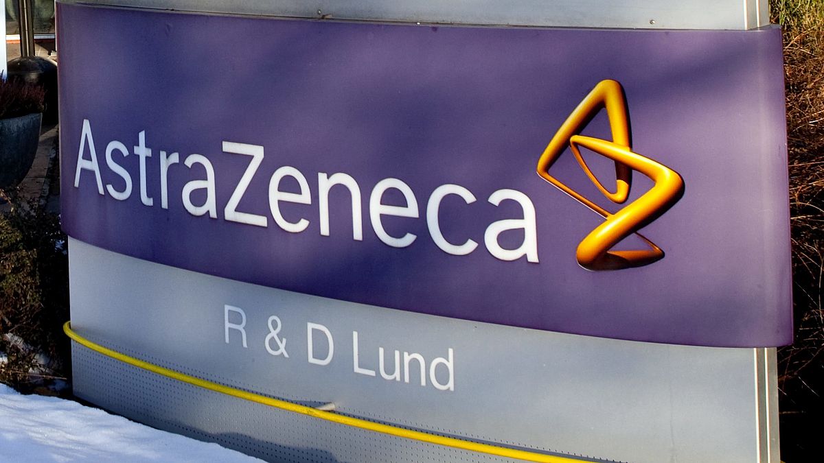 Az AstraZeneca svédországi kutatóközpontjának táblája Lundban 2010. március 2-án