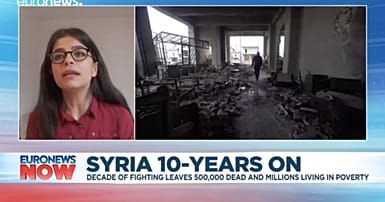 I might not live to see a free Syria,' activist tells Euronews on ...