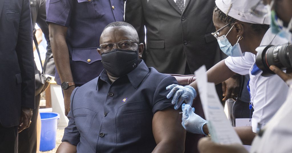 Sierra Leone President Bio And Government Get First Covid 19 Shots Africanews