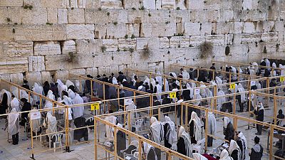 Jüdische Klagemauer wird gereinigt