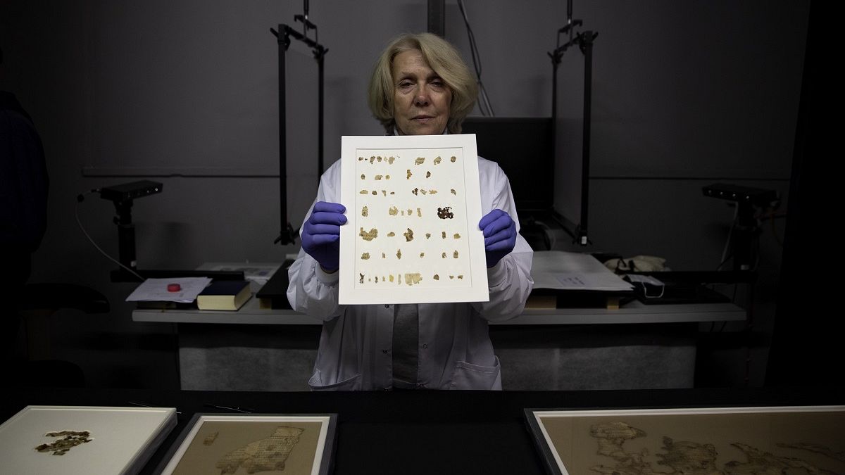 Schriftrolle in Einzelteilen: Rund 2000 Jahre alt, gefunden in Israel
