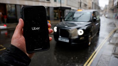Сервис Uber в Лондоне