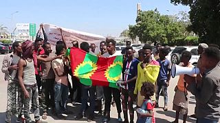 Ethiopians protest deadly Yemen migrant centre blaze