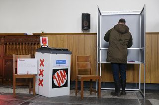 Far-right social media accounts have claimed, without clear evidence, that the elections may be rigged.