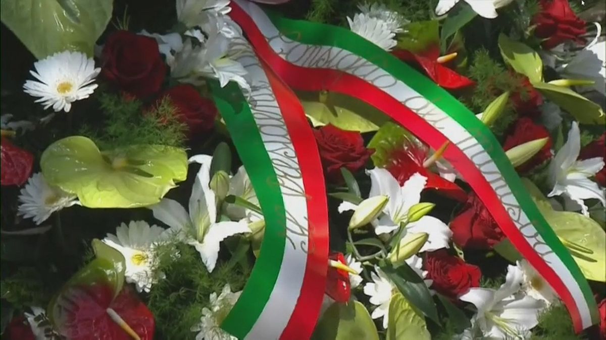 Trauer in Bergamo: Mario Draghi gedenkt der Corona-Toten