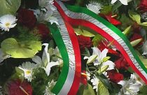 L'Italie commémore les victimes du Covid-19 à Bergame