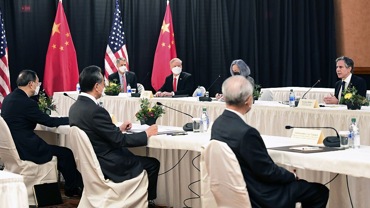 Китайско-американская встреча в Анкоридже