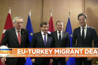 EU Leaders and Turkish PM hail the deal on 18 March, 2016