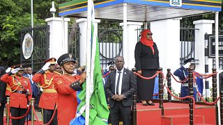 Tanzanians 'proud' of first female president Samia Suluhu Hassan