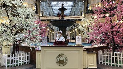 Un centro commerciale di Mosca