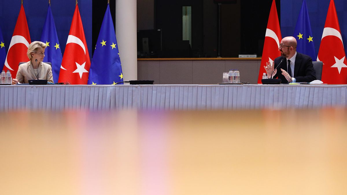 Despite the diplomatic reset, EU will not rule out sanctions against Turkey. 