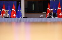 Despite the diplomatic reset, EU will not rule out sanctions against Turkey.
