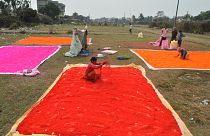 O Holi já está a ganhar cores na Índia
