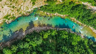 The Tara River Canyon almost runs throughout Montenegro in its entirety