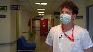 Pablo Celik, nurse at La Paz Hospital in Madrid