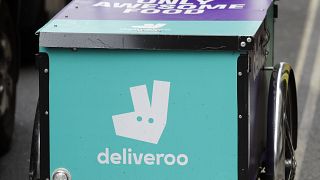 Deliveroo bicycle