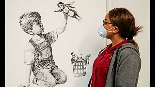 Un Banksy à 19 millions d'euros pour le personnel soignant britannique 