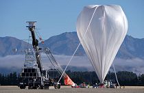 One of NASA's super pressure balloons used in the 2020 New Zealand Campaign. The Harvard University backed project will likely be similar to this balloon.