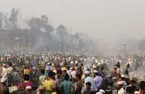 Incendie meurtrier dans un camp de réfugiés rohingyas au Bangladesh