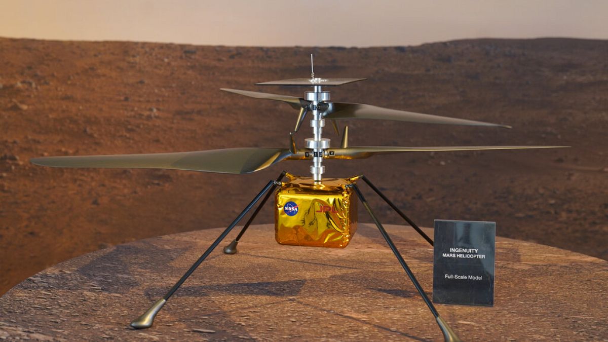 NASA-Mission auf Mars: Bald fliegt Mini-Hubschrauber Ingenuity 