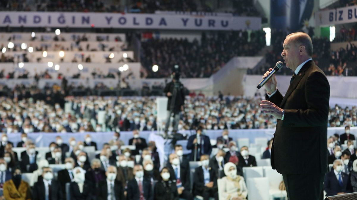 Erdoğan AK Parti 7. Büyük Olağan Kongresinde konuştu