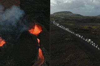 Lava lovers flock to Iceland's spectacular erupting volcano