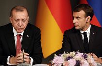 Türkiye Cumhurbaşkanı Erdoğan & Fransa Cumhurbaşkanı Macron / Arşiv